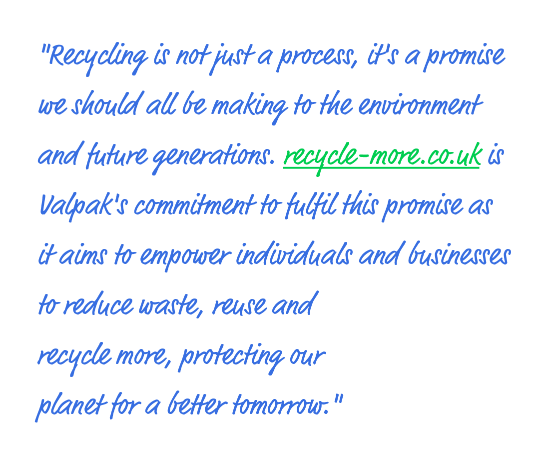 \“Recycling is not just a process, it's a promise we should all be making to the environment and future generations. ...