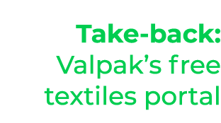 Take back: Valpak’s free textiles portal