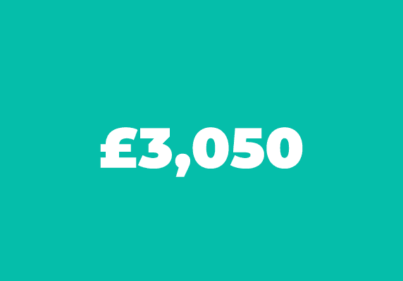 £3,050