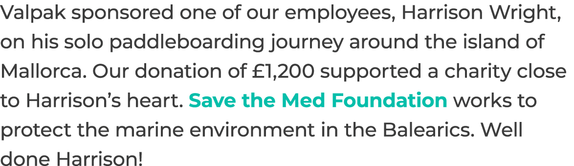 Valpak sponsored one of our employees, Harrison Wright, on his solo paddleboarding journey around the island of Mallo...