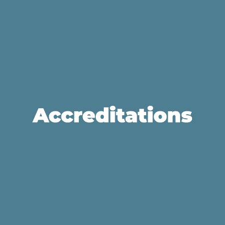 Accreditations