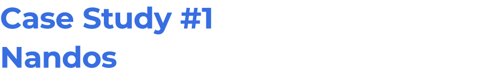 Case Study #1 Nandos