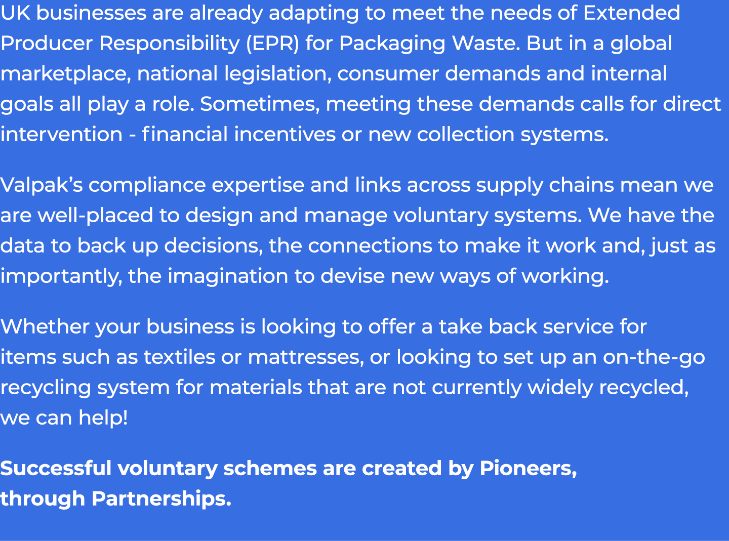 UK businesses are already adapting to meet the needs of Extended Producer Responsibility (EPR) for Packaging Waste. B...